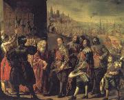 PEREDA, Antonio de The Relief of Genoa oil on canvas